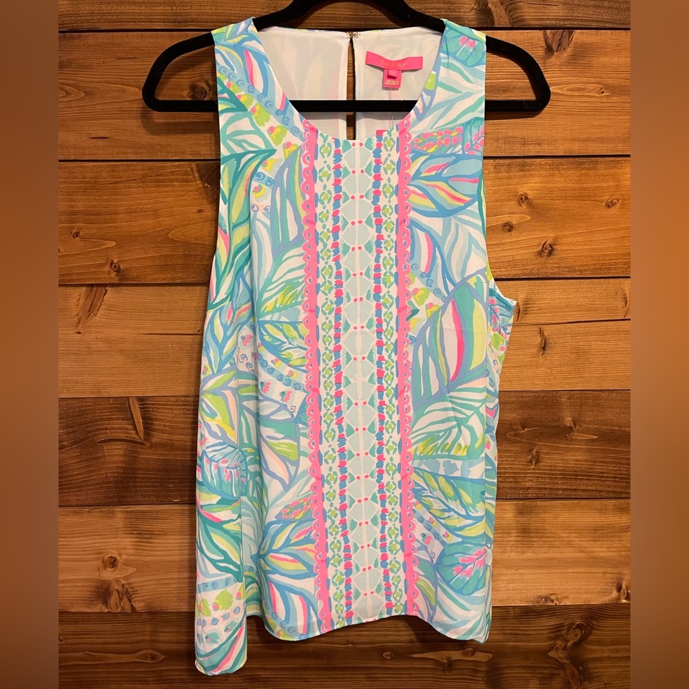 NWT Lilly Pulitzer Lyle Top Maraca My World